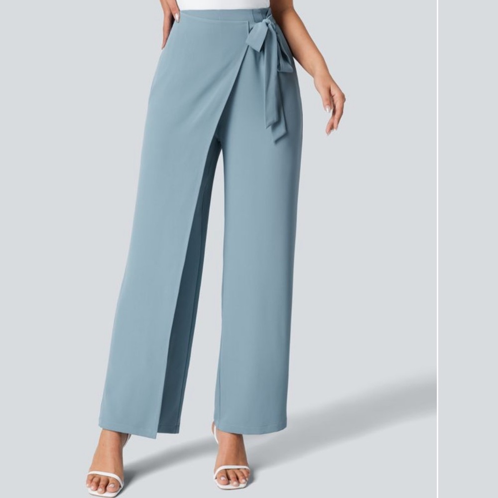 HALARA Blue Women's Wrap Pants